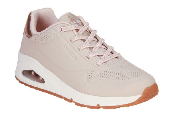 Skechers Uno Shimmer Away Natural  (155196-NAT) - Caramel (Sint-Job-in-’t-Goor)