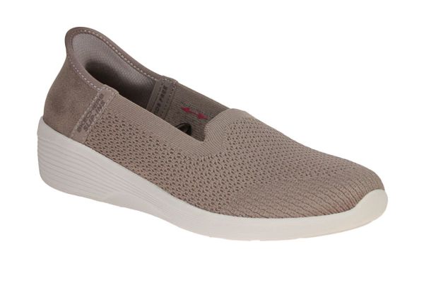 Skechers Slip-Ins Arya Sweet Voice Taupe  (158873-TPE) - Caramel (Sint-Job-in-’t-Goor)