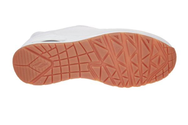 Skechers Slip-ins Uno Banksia White  (183022-WHT) - Caramel (Sint-Job-in-’t-Goor)