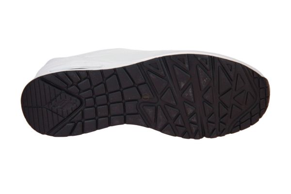 Skechers Slip-Ins Uno Banksia Luxe White  (183023-WHT) - Caramel (Sint-Job-in-’t-Goor)