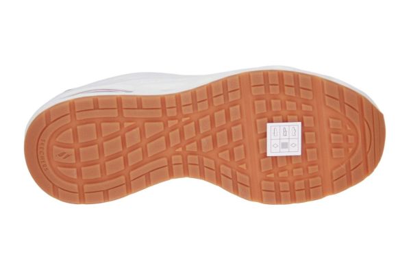 Skechers Slip-Ins Uno Glide Step-Glide On Air White  (190113-WHT) - Caramel (Sint-Job-in-’t-Goor)