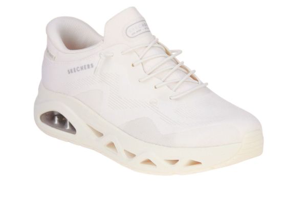 Skechers Slip-Ins Uno Glide-Step Air Gliders Off White  (190115-OFWT) - Caramel (Sint-Job-in-’t-Goor)