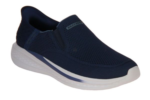 Skechers Slip-Ins Slade Deacon Navy  (210887-NVY) - Caramel (Sint-Job-in-’t-Goor)