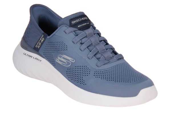 Skechers Slip-Ins Bounder 2.0 Emerged Slate  (232459-SLT) - Caramel (Sint-Job-in-’t-Goor)