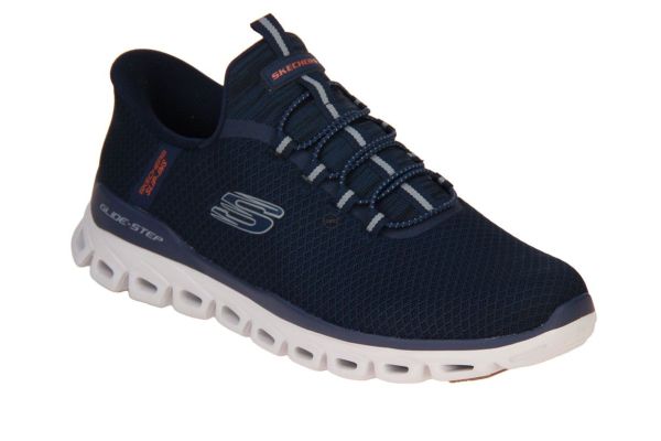 Skechers Slip-Ins Glide Step Noxus Navy  (233010-NVY) - Caramel (Sint-Job-in-’t-Goor)