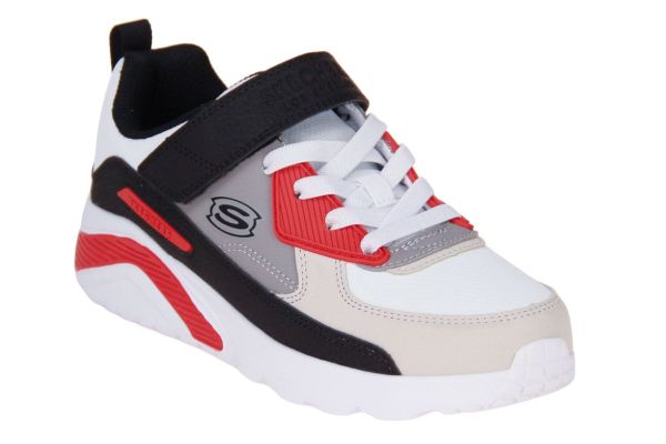 Skechers Uno-Lite Revival Edge White/Black/Red  (417132L-WBRD) - Caramel (Sint-Job-in-’t-Goor)