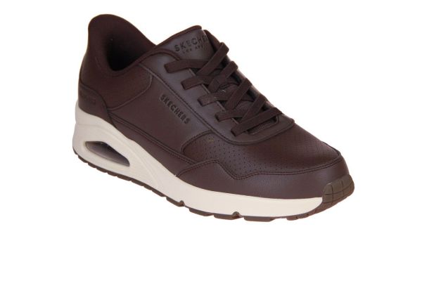 Skechers Slip-Ins Uno Banksia Luxe Chocolate  (183023-CHOC) - Caramel (Sint-Job-in-’t-Goor)