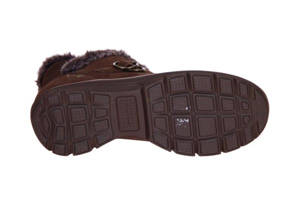 Skechers Slip-Ins Easy Going Gentle Winter Chocolate  (168185-CHOC) - Caramel (Sint-Job-in-’t-Goor)