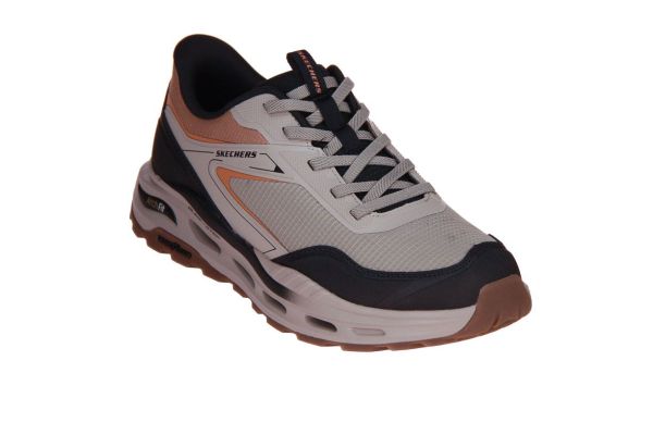 Skechers Handsfree Slip-in Relaxed Fit TALON - Taupe/Zwart  (211403-TPBK) - Caramel (Sint-Job-in-’t-Goor)