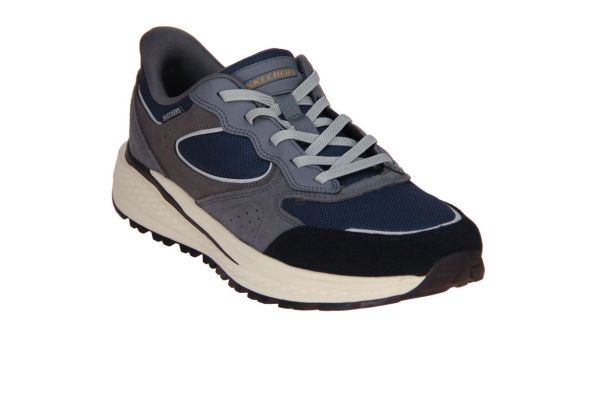 Skechers Slip-Ins Slade Ultra-Gage Grey/Navy  (211446-GNRV) - Caramel (Sint-Job-in-’t-Goor)