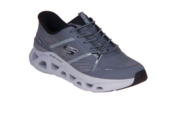 Skechers Glide-Step Altus-Aphtur Grijs/Zwart  (233023-GYBK) - Caramel (Sint-Job-in-’t-Goor)