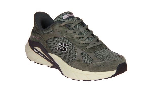 Skechers Skech Cage - Lexon OLIVE  (233275-OLV) - Caramel (Sint-Job-in-’t-Goor)