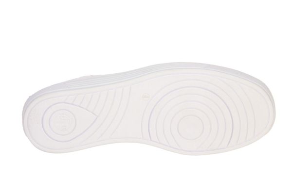Solidus Kendal Wit-Zilveren Sneaker K-leest  (30137-20935) - Caramel (Sint-Job-in-’t-Goor)