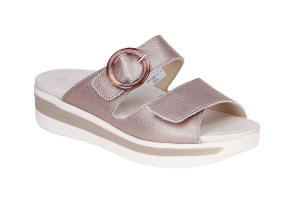 Solidus Greta Slipper Beige G-leest  (48030-30692) - Caramel (Sint-Job-in-’t-Goor)