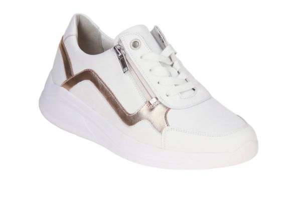 Solidus Kitty Sneaker Wit K-leest   (54512-10355) - Caramel (Sint-Job-in-’t-Goor)