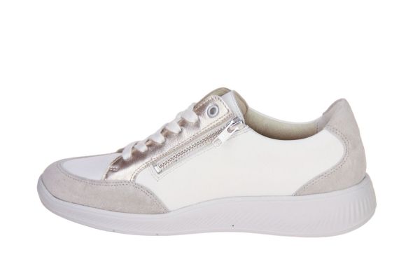 Solidus Kalea Sneaker Wit-Goud K-leest  (65029-21041) - Caramel (Sint-Job-in-’t-Goor)