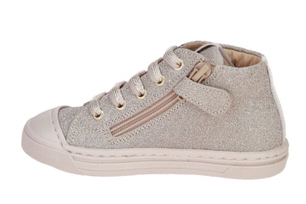 Stones and Bones Merg Glitter Beige Sneaker  (MERG ecru) - Caramel (Sint-Job-in-’t-Goor)