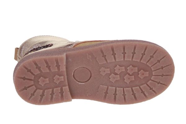 Stones and Bones Pixy Metallic Veterboot Goud  (PIXY platin) - Caramel (Sint-Job-in-’t-Goor)
