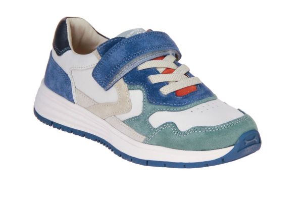 Stones and Bones Velcroschoen Offwhite  (5319 O.WHITE TEAL) - Caramel (Sint-Job-in-’t-Goor)