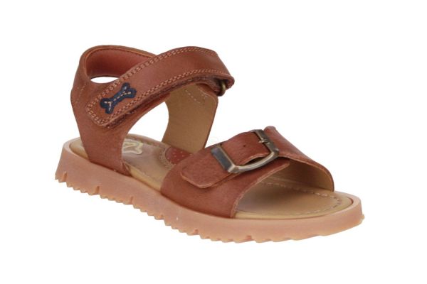 Stones and Bones Lotus Sandaal Cognac  (5351 TABAC) - Caramel (Sint-Job-in-’t-Goor)
