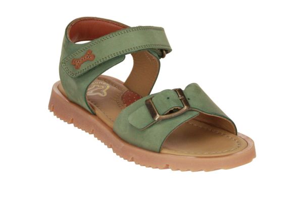 Stones and Bones Lotus Sandaal Kaki  (5351 MOSS) - Caramel (Sint-Job-in-’t-Goor)