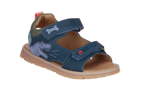 Stones and Bones Sandaal Blauw  (5453 PETROL KAKI) - Caramel (Sint-Job-in-’t-Goor)