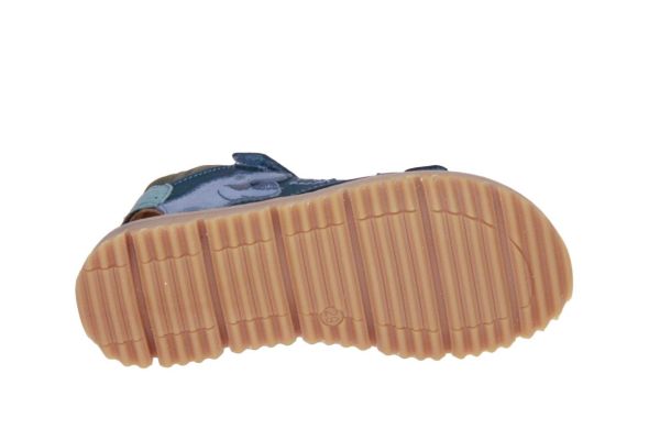 Stones and Bones Sandaal Blauw  (5453 PETROL KAKI) - Caramel (Sint-Job-in-’t-Goor)