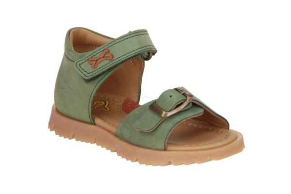 Stones and Bones Luck Sandaal Kaki  (5468 MOSS) - Caramel (Sint-Job-in-’t-Goor)