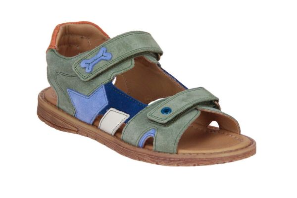 Stones and Bones Sandaal Groen  (5474 OLIVE AVIO) - Caramel (Sint-Job-in-’t-Goor)