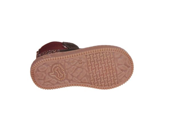 Stones and Bones Neki Korte Laars Bruin-Brons  (5137 ebony bronze) - Caramel (Sint-Job-in-’t-Goor)