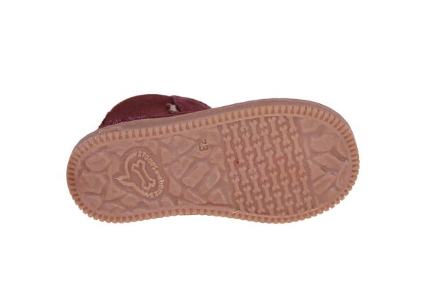 Stones and Bones Neki Korte Laars Paars-Bordo  (5137 prune bordo) - Caramel (Sint-Job-in-’t-Goor)