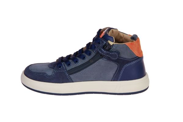 Stones and Bones Panky Sneaker Blauw  (5419 jeans navy) - Caramel (Sint-Job-in-’t-Goor)