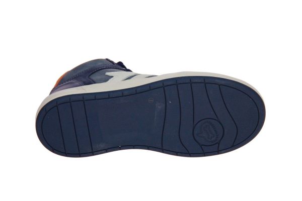 Stones and Bones Panky Sneaker Blauw  (5419 jeans navy) - Caramel (Sint-Job-in-’t-Goor)