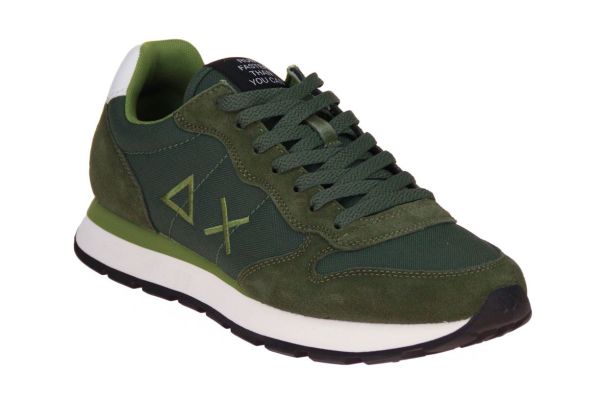 SUN68 Tom Solid Kaki Sneaker  (BZ44101-74) - Caramel (Sint-Job-in-’t-Goor)