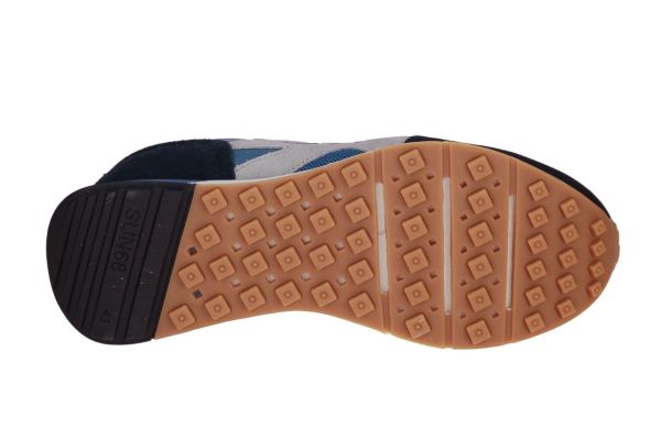 SUN68 Jaki Outdoor Sneaker Blauw  (Z45116-80) - Caramel (Sint-Job-in-’t-Goor)