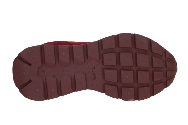 SUN68 Ally Solid Bordeaux Sneaker  (Z45201-35) - Caramel (Sint-Job-in-’t-Goor)
