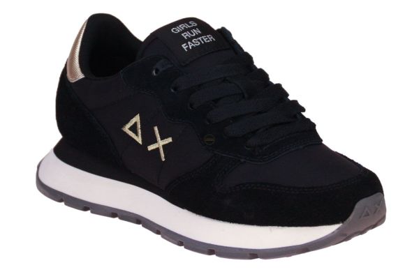 SUN68 Ally Gold Silver Nero Sneaker  (Z45202-11) - Caramel (Sint-Job-in-’t-Goor)