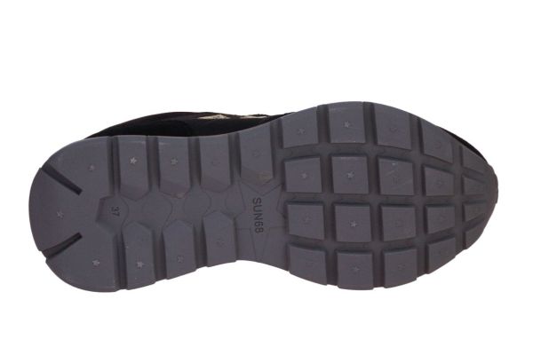 SUN68 Ally Gold Silver Nero Sneaker  (Z45202-11) - Caramel (Sint-Job-in-’t-Goor)