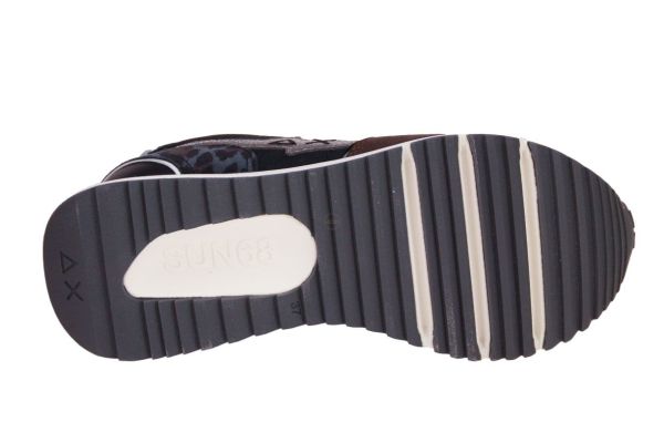 SUN68 Big Stargirl Mix Nero Sneaker  (Z45221-11) - Caramel (Sint-Job-in-’t-Goor)