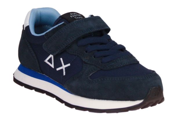 SUN68 Boy's Tom Solid Kid Navy Blue  (Z45301K-07) - Caramel (Sint-Job-in-’t-Goor)