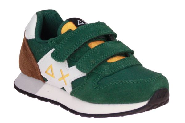 SUN68 Boy's Jaki 2.0 Solid Baby Verde Scuro  (Z45313B-37) - Caramel (Sint-Job-in-’t-Goor)