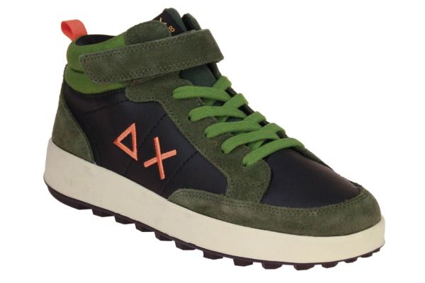 SUN68 Boy's Genius Mid Teen Militare Scuro  (Z45335T-74) - Caramel (Sint-Job-in-’t-Goor)