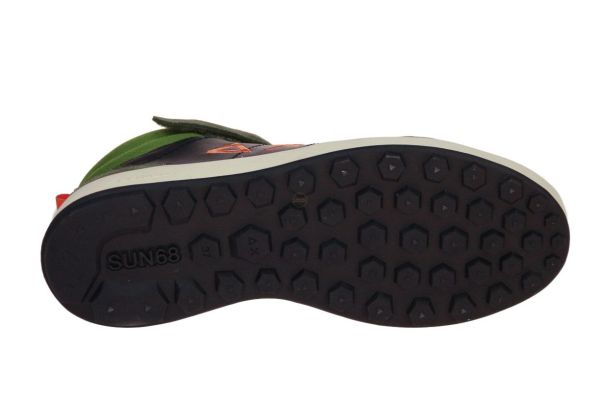 SUN68 Boy's Genius Mid Teen Militare Scuro  (Z45335T-74) - Caramel (Sint-Job-in-’t-Goor)