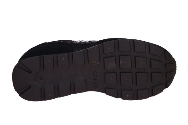 Sun68 Stargirl Glitter Logo Teen Sneaker Zwart  (Z45417T-11) - Caramel (Sint-Job-in-’t-Goor)