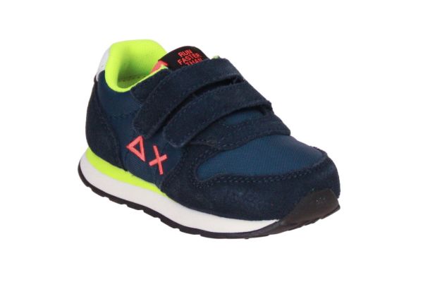 SUN68 Boy's Tom Fluo First Step Navy Blue  (Z36302F-07) - Caramel (Sint-Job-in-’t-Goor)