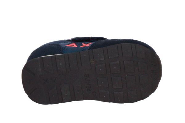 SUN68 Boy's Tom Fluo First Step Navy Blue  (Z36302F-07) - Caramel (Sint-Job-in-’t-Goor)