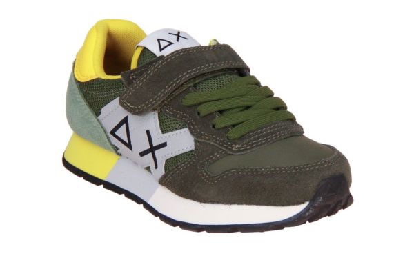 SUN68 Boy's Jaki Bicolour Kid Verde Salvia  (Z36316K-8419) - Caramel (Sint-Job-in-’t-Goor)