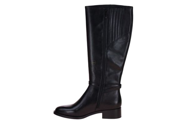 Tamaris Zwarte Lange Laars  (1-25529-43/001) - Caramel (Sint-Job-in-’t-Goor)