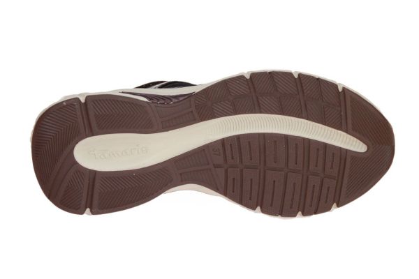 Tamaris Sneaker Zwart-Brons  (1-23759-45/075) - Caramel (Sint-Job-in-’t-Goor)