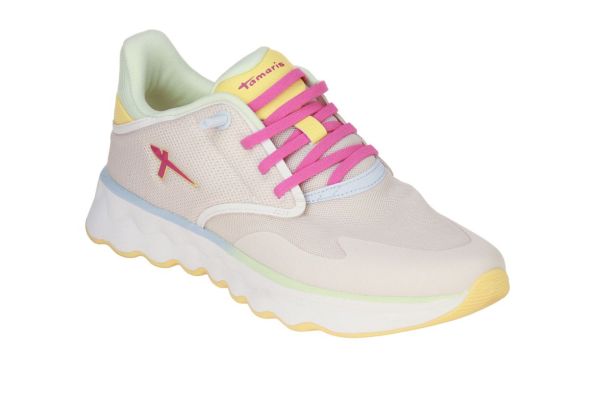 Tamaris Sneaker Beige-Multi  (1-23700-44/430) - Caramel (Sint-Job-in-’t-Goor)